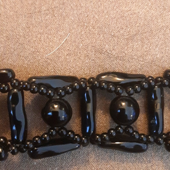 Antique black coral bracelet - Picture 2 of 6